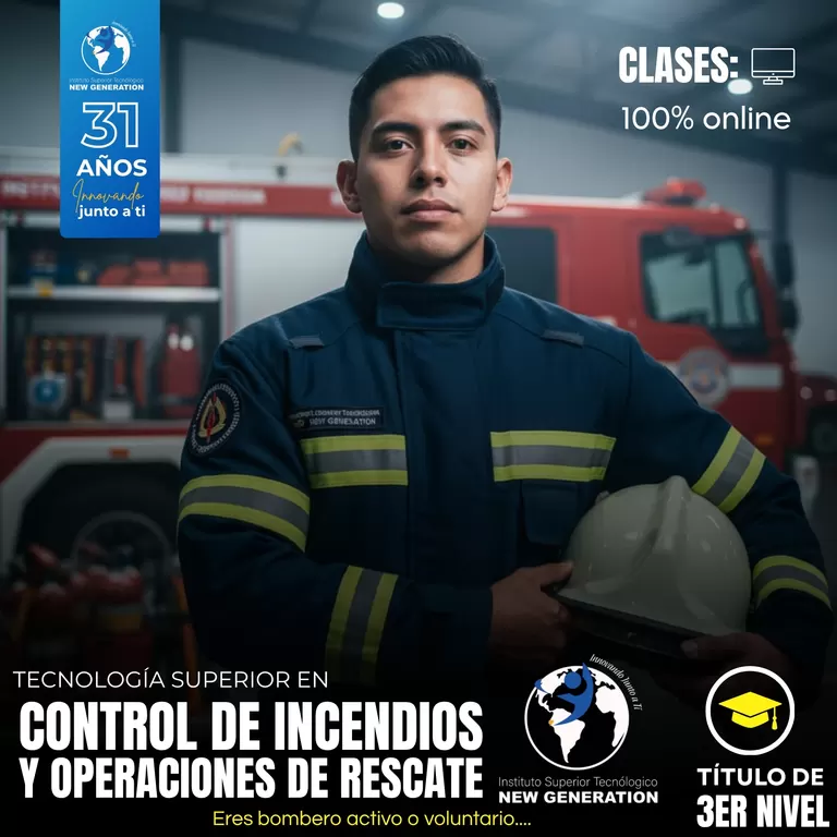 Imagen de la carrera Tecnología Superior en Control de Incendios y Operaciones de Rescate