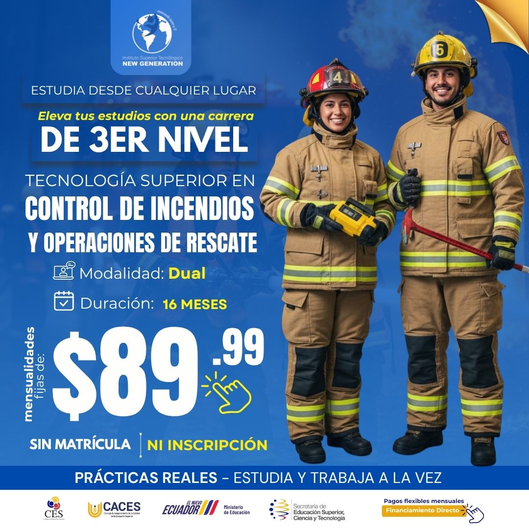 Tecnología en Control de Incendios y Operaciones de Rescate