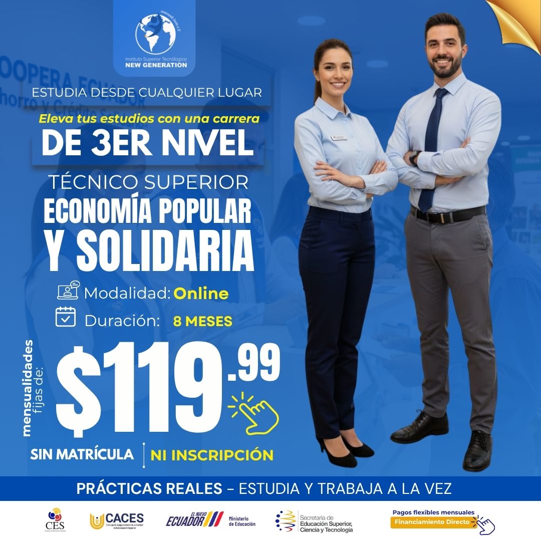 Técnico en Economía Popular y Solidaria