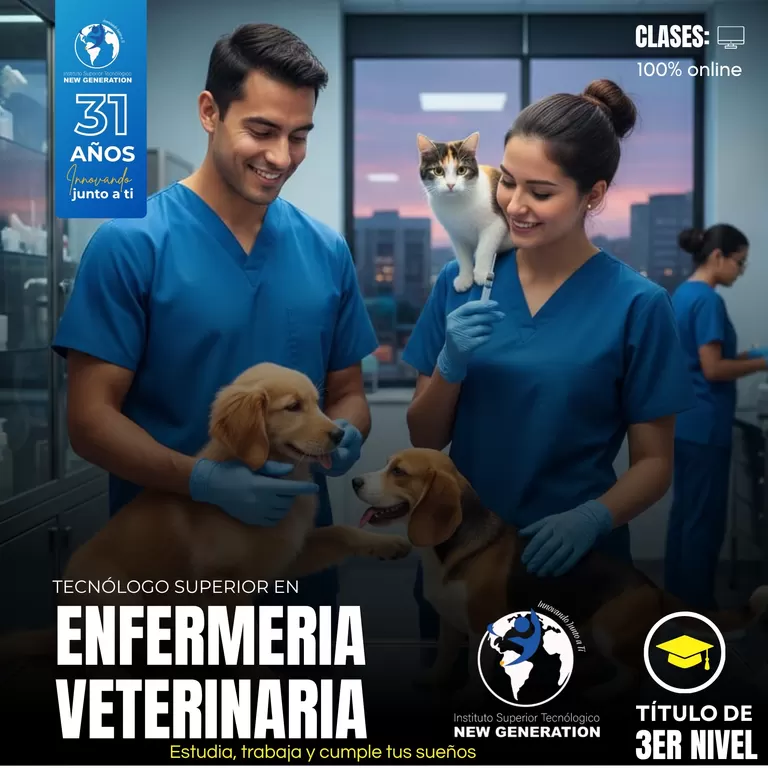 Imagen de la carrera Tecnología Superior en Enfermería Veterinaria