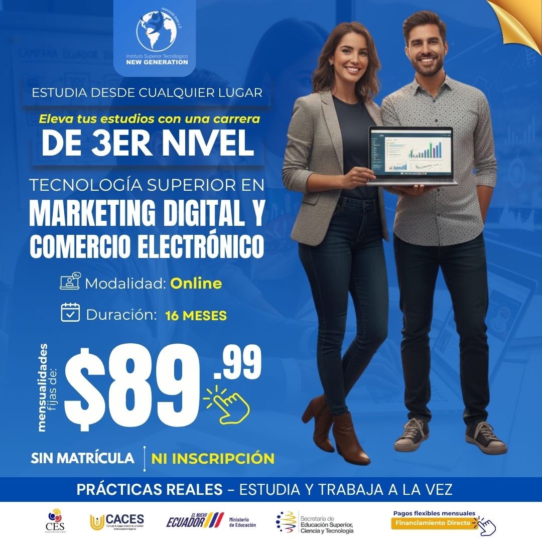 Tecnología en Marketing Digital y Comercio Electrónico