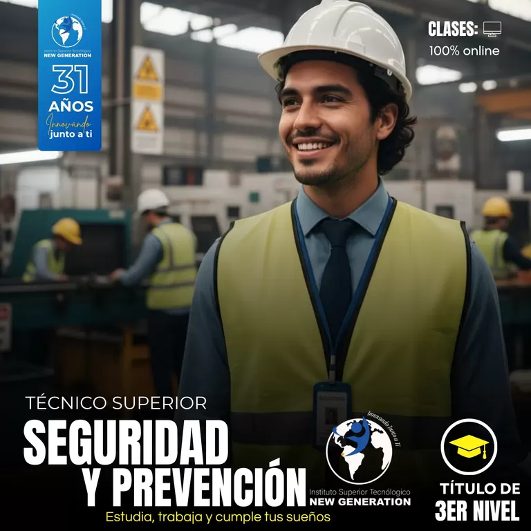 Imagen de la carrera Técnico/a Superior en Seguridad y Prevención de Riesgos Laborales