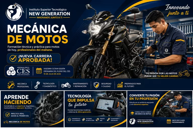 Imagen de la carrera Tecnología Superior en Mecánica de Motos