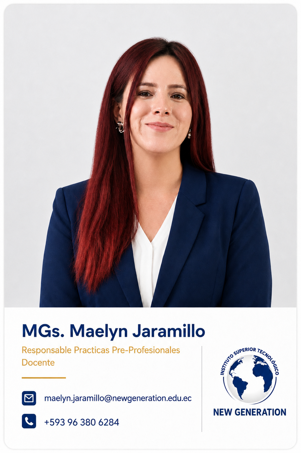 MGs. Maelyn Jaramillo