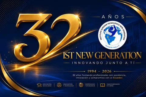 IST New Generation celebra 32 años de excelencia académica, innovación y compromiso con el Ecuador