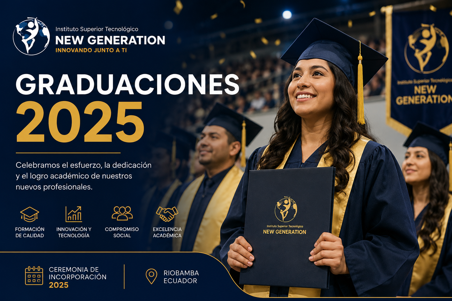 GRADUACIONES 2025 | CEREMONIA DE INCORPORACIÓN DE NUEVOS PROFESIONALES